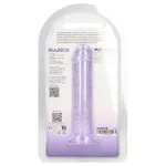RealRock - élethű dildó tapadókoronggal (lila) - 12,7 cm