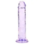 RealRock - élethű dildó tapadókoronggal (lila) - 12,7 cm