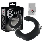 Rebel - íves prosztata vibrátor (fekete)