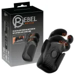 Rebel - lüktető, vibrációs maszturbátor (fekete)