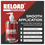Reload - átlátszó vízbázisú síkosító pumpás flakonban (250ml)