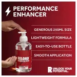 Reload - átlátszó vízbázisú síkosító pumpás flakonban (250ml)