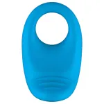 ROMP Juke - vízálló vibrációs péniszgyűrű (kék)