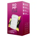 ROMP Mosh - flexibilis utazó maszturbátor (átlátszó)