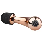 Rosy Gold Wand Mini Curve - masszírozó vibrátor (rosegold)