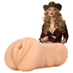 S-Line Cowgirl - élethű műpunci (testszínű)