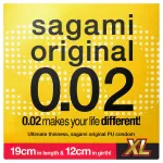 Sagami Original 0,02 XL - óvszer - 61mm (1db)