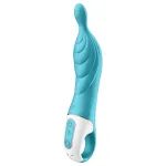 Satisfyer A-Mazing 2 - akkus, A-pont vibrátor (türkiz)