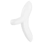 Satisfyer Bold Lover - akkus, vízálló ujj vibrátor (fehér)