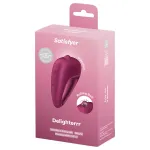Satisfyer Delighterrr - gördülőgolyós csiklóvibrátor (piros)