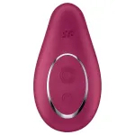 Satisfyer Dipping Delight - akkus csikló vibrátor (piros)