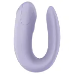 Satisfyer Double Joy - párvibrátor (lila)