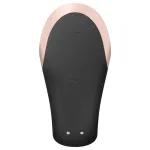 Satisfyer Double Love - okos, rádiós párvibrátor (fekete)