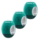 Satisfyer Egg Naughty - tojás maszturbátor szett (3 db)