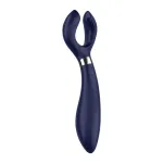 Satisfyer Endless Fun - akkus, vízálló párvibrátor (kék)
