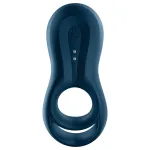 Satisfyer Epic Duo - okos vibrációs péniszgyűrű (fekete)