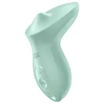 Satisfyer Exciterrr - forgó gyöngyös csikló vibrátor (zöld)