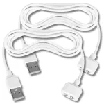 Satisfyer - mágneses USB töltőkábel - 2 db (fehér)