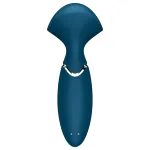 Satisfyer Mini Wand-er - vízálló masszírozó vibrátor (kék)