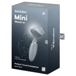 Satisfyer Mini Wand-er - masszírozó vibrátor (szürke)