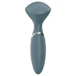 Satisfyer Mini Wand-er - masszírozó vibrátor (szürke)
