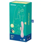 Satisfyer Mono Flex – App-vezérelt vibrátor (pink)