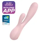 Satisfyer Mono Flex – App-vezérelt vibrátor (pink)