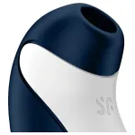 Satisfyer Orca - léghullámos és vibrációs csiklóizgató (kék)