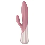Satisfyer - Pearl Bunny 1 forgógyöngyös nyuszivibrátor (pink)