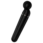 Satisfyer Planet Wand-er - masszírozó vibrátor (fekete)
