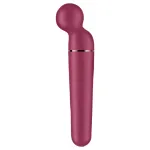 Satisfyer Planet Wand-er - masszírozó vibrátor (piros)