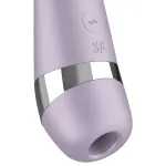 Satisfyer Pro 3+ Battery - léghullámos csiklóvibrátor (lila)