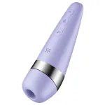 Satisfyer Pro 3+ - léghullámos csiklóizgató, akkus (lila)
