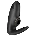 Satisfyer Pro 4 Couples - léghullámos párvibrátor (fekete)