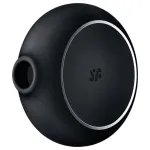 Satisfyer Pro To Go 3 - léghullámos csiklóizgató (fekete)