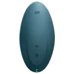 Satisfyer Vulva Lover 1 - akkus léghullámos csikló vibrátor (kék)