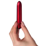 Scarlet Velvet - mini rúzs vibrátor (10 ritmusú, piros)