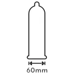 Secura Padlizsán - extra nagy óvszer - 60mm (100db)