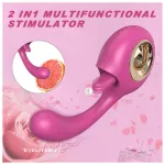 Sex HD - nyaló-és G-pont vibrátor (piros)