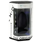 Silexd M - alakítható anál plug - 11 cm (fekete)