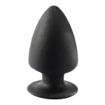Silexd S - alakítható anál dildó - 9cm (fekete)