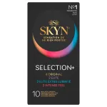 SKYN Selection+ - latexmentes óvszer válogatás (10 db)