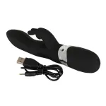 SMILE Blacky - USB-s 2 motoros vibrátor (fekete)