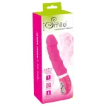 SMILE Soft - akkus, melegítő vibrátor (pink)