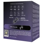 Snail Vibe Jovi - péniszgyűrű és párvibrátor (fekete)