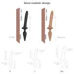 Strap-on-me Switch Realistic S - 2in1 szilikon dildó (testszínű)