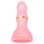 Sunfo - akkus mell vibrátor (pink)