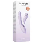 Svakom DuoGlow - okos G-pont és csiklóizgató vibrátor (lila)