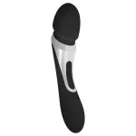 Sway No.1 Wand - akkus, 2in1 masszírozó vibrátor (fekete)