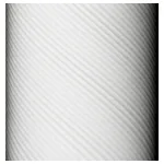 TENGA 3Dx Zen - 3D mintás maszturbátor (fehér)